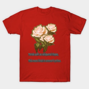 Pink roses blush T-Shirt